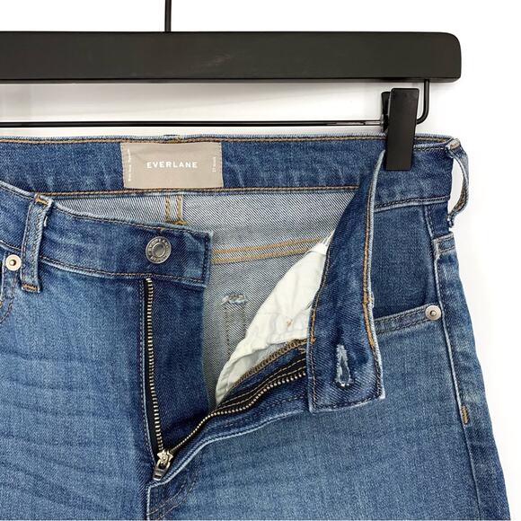 EVERLANE High Rise Skinny Jean Blue Denim 27 - Picture 5 of 10